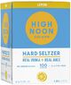 High Noon Sun Sips Lemon Seltzer Can 4pk  355ml