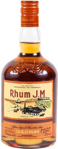 Rhum JM Rhum Agricole Gold Rum 700ml -, Martinique