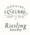Domaine LeSeurre Riesling Semi-Dry 2020 750ml