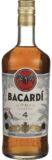 Bacardi Rum Anejo Cuatro  750ml