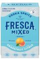 Fresca Vodka Spritz Grapefruit Citrus Cans 4pk  355ml