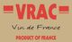 VRAC Vin De France Rouge 2020 750ml