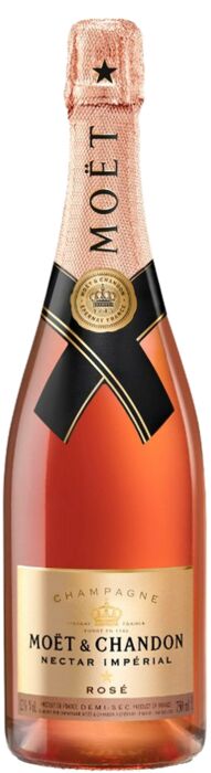 Moet & Chandon Nectar Imperial Rose Champagne 187ml