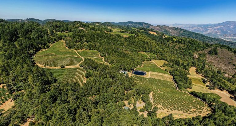 Kennan Family Winery birdseye view