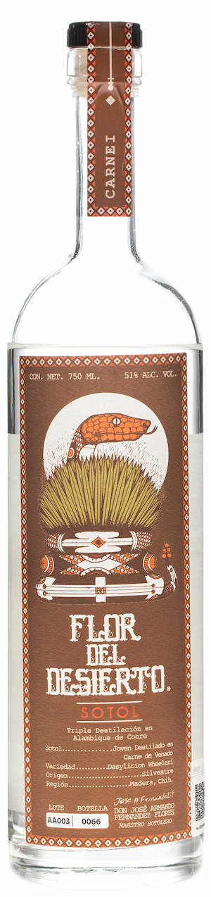 Flor del Desierto Sotol Carnei "Venison Pechuga"