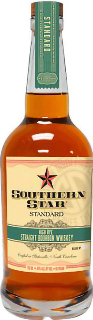 Southern Star Straight Bourbon Whiskey High Rye Standard
