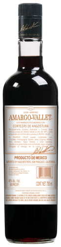 Amargo-Vallet Liqueur Aperitivo Cortezas de Angostura