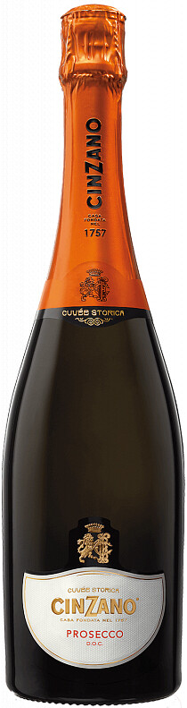 Cinzano Prosecco DOC NV 750ml - Buy online at SaratogaWine.com