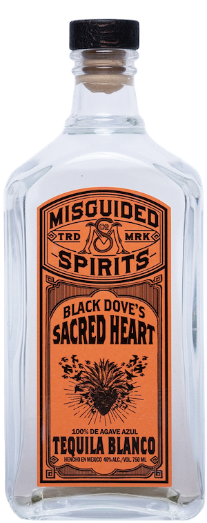 Misguided Spirits Tequila Blanco Black Dove's Sacred Heart
