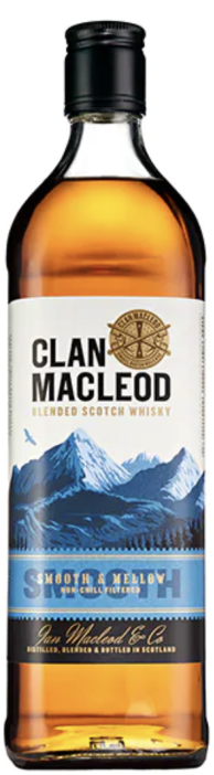 Clan Macleod Blended Scotch Smooth & Mellow (Non Peated)