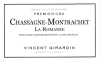 Vincent Girardin Chassagne-Montrachet Premier Cru la Romanee