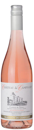 Chateau de Campuget Costieres de Nimes Tradition Rose