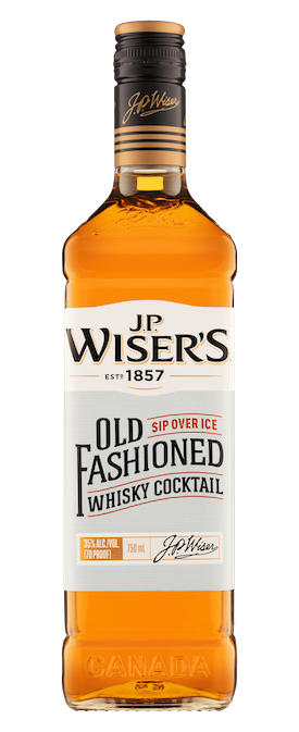 J.P. Wiser's Old Fashioned Whiskey Cocktail