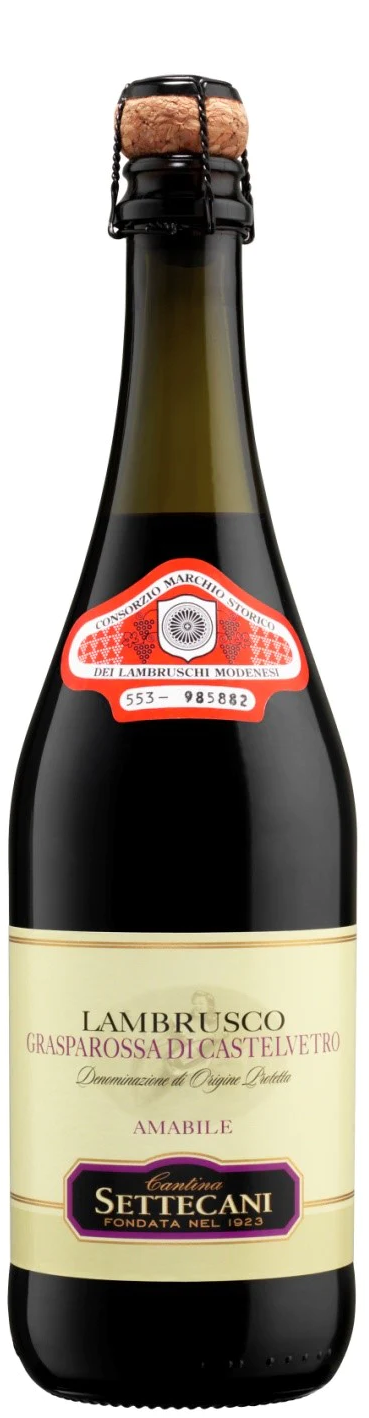 Cantina Settecani Lambrusco Grasparossa di Castelvetro Amabile