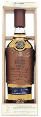 Tres Barricas Tequila Anejo