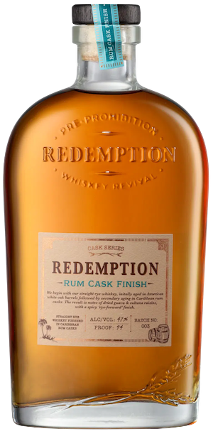 Redemption Rye Whiskey Rum Cask Finish