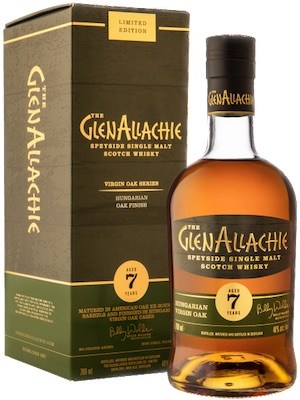 The GlenAllachie Scotch Single Malt "Virgin Oak - 7 Year Hungarian Oak Cask"