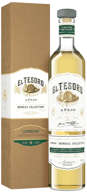 El Tesoro Tequila Anejo Mundial Collection Scotch Cask