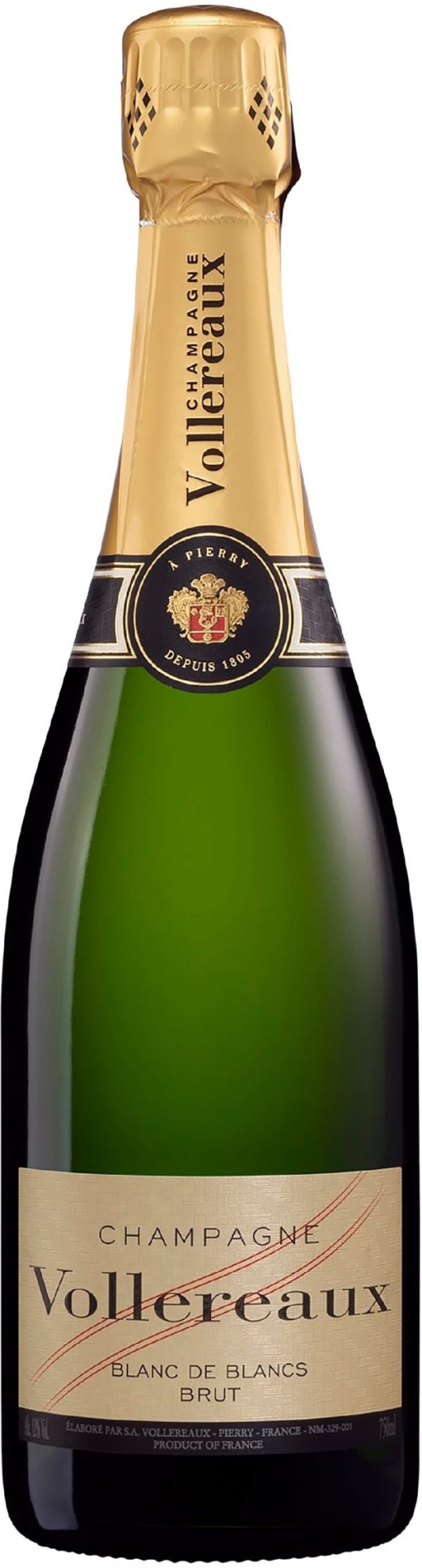 Vollereaux Champagne Brut Blanc De Blancs