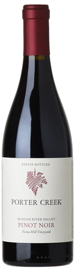 Porter Creek Pinot Noir Fiona Hill