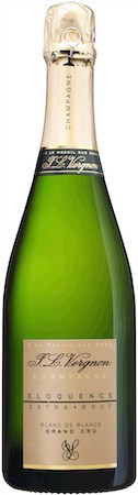 J. L. Vergnon Champagne Extra Brut Blanc de Blancs Grand Cru Eloquence