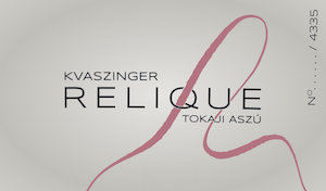 Kvaszinger Tokaji Aszu "Relique"