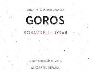 Goros Alicante Monastrell/Syrah
