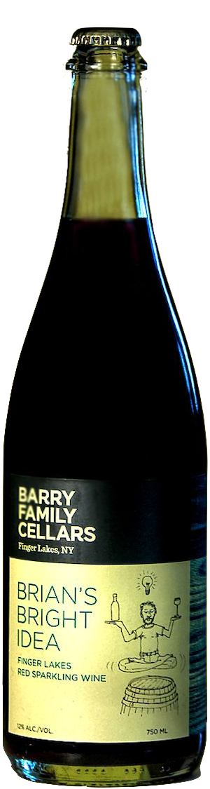 Barry Family Cellars Sparkling Red Brian's Bright Idea