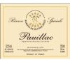 Barons de Rothschild (Lafite) Pauillac Reserve Speciale Barons de Rothschild (Lafite) Pauillac Reserve Speciale