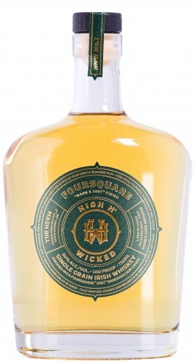 High N' Wicked Irish Whiskey Single Grain Foursquare - Mark X 2007
