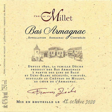 Chateau de Millet Vintage 30 Year Armagnac Chateau de Millet Vintage 30 Year Armagnac