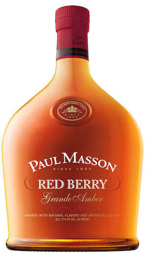 Paul Masson Brandy Grande Amber Red Berry