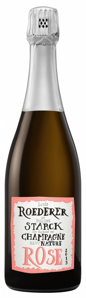 Louis Roederer (Starck) Champagne Brut Nature Rose