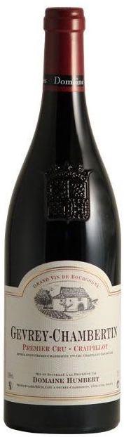 Domaine Humbert Freres Gevrey Chambertin Premier Cru Craipillot