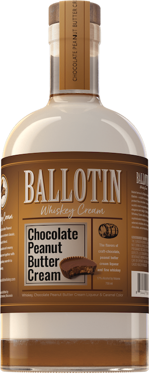 Ballotin Whiskey Chocolate Peanut Butter Cream