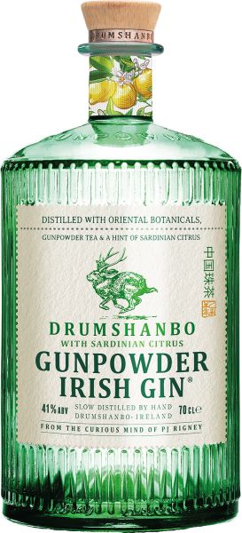 Drumshanbo Irish Gin Gunpowder Sardinian Citrus