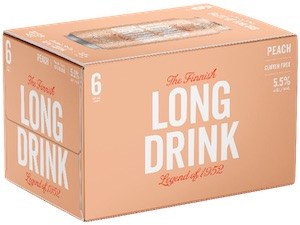 Long Drink Cocktail Peach 6 Pack Long Drink Cocktail Peach 6 Pack