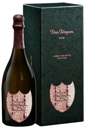 Dom Perignon Champagne Brut Rose Lenny Kravitz Edition