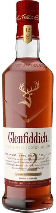 Glenfiddich Scotch Single Malt 12 Year Old Sherry Cask