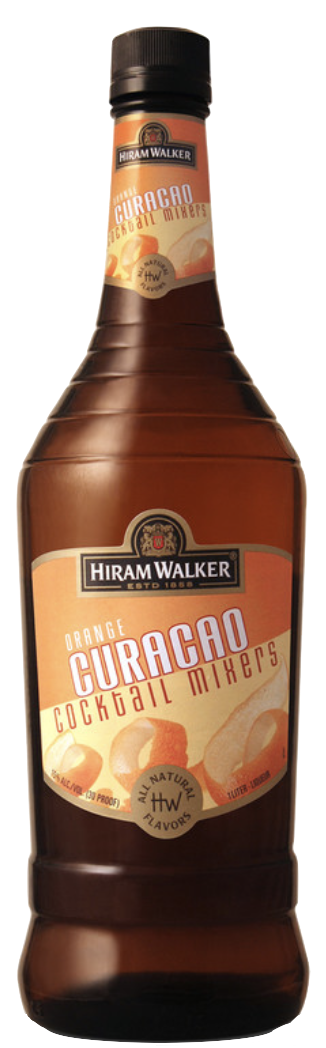 Hiram Walker Liqueur Orange Curacao 750ml - Buy online at