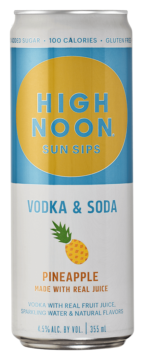 High Noon Sun Sips Pineapple Seltzer Can 4pk High Noon Sun Sips Pineapple Seltzer Can 4pk