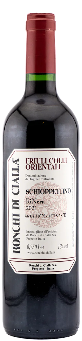 Ronchi di Cialla Schioppettino RiNera