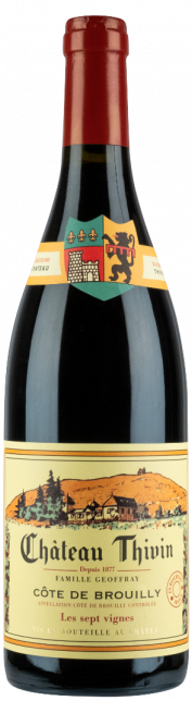 Chateau Thivin Cote de Brouilly Les Sept Vignes
