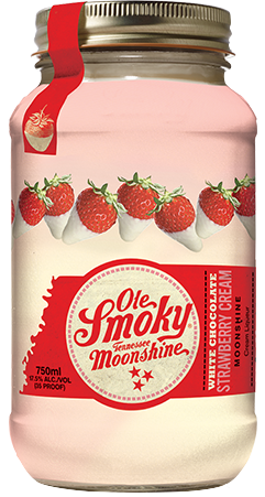 Ole Smoky Moonshine White Chocolate Strawberry Cream Ole Smoky Moonshine White Chocolate Strawberry Cream