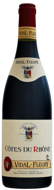 Vidal Fleury Cotes du Rhone Rouge