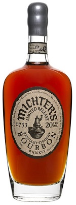 Michters Bourbon Whiskey Single Barrel 20 Year
