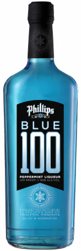 Phillips Liqueur Peppermint Blue 100