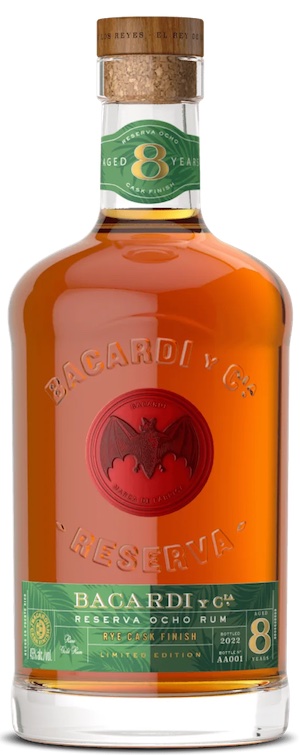 Bacardi Rum Reserva Ocho Rye Cask Finish