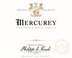 Philippe Le Hardi Mercurey Blanc