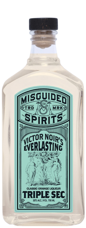 Misguided Spirits Liqueur Triple Sec Victor Noir's Everlasting